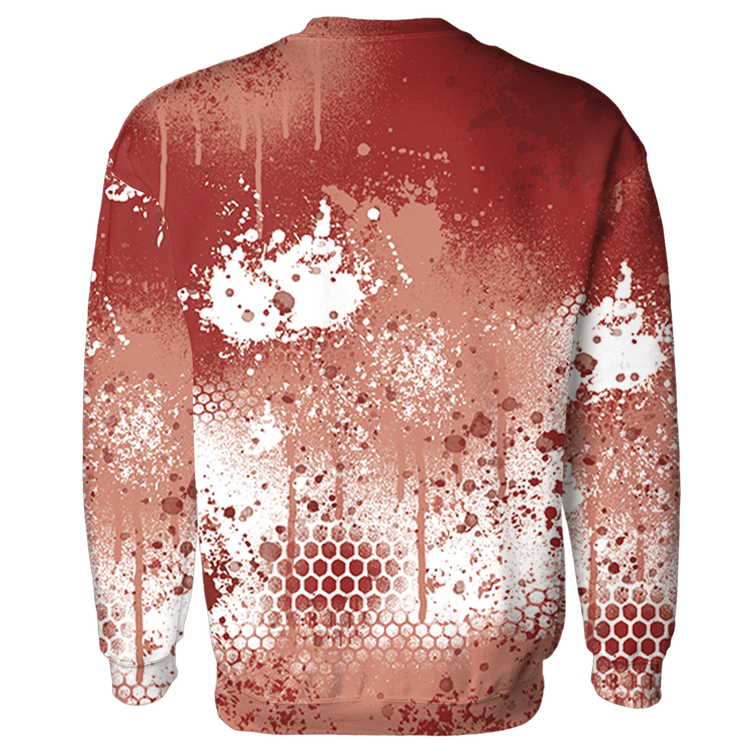 Dune Red 13s Sweatshirt Match 23 Painted Graffiti - NastyJamz