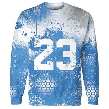 Carolina-Blue-Univercitii-17s-Sweatshirt-Match-23-Painted-Graffiti