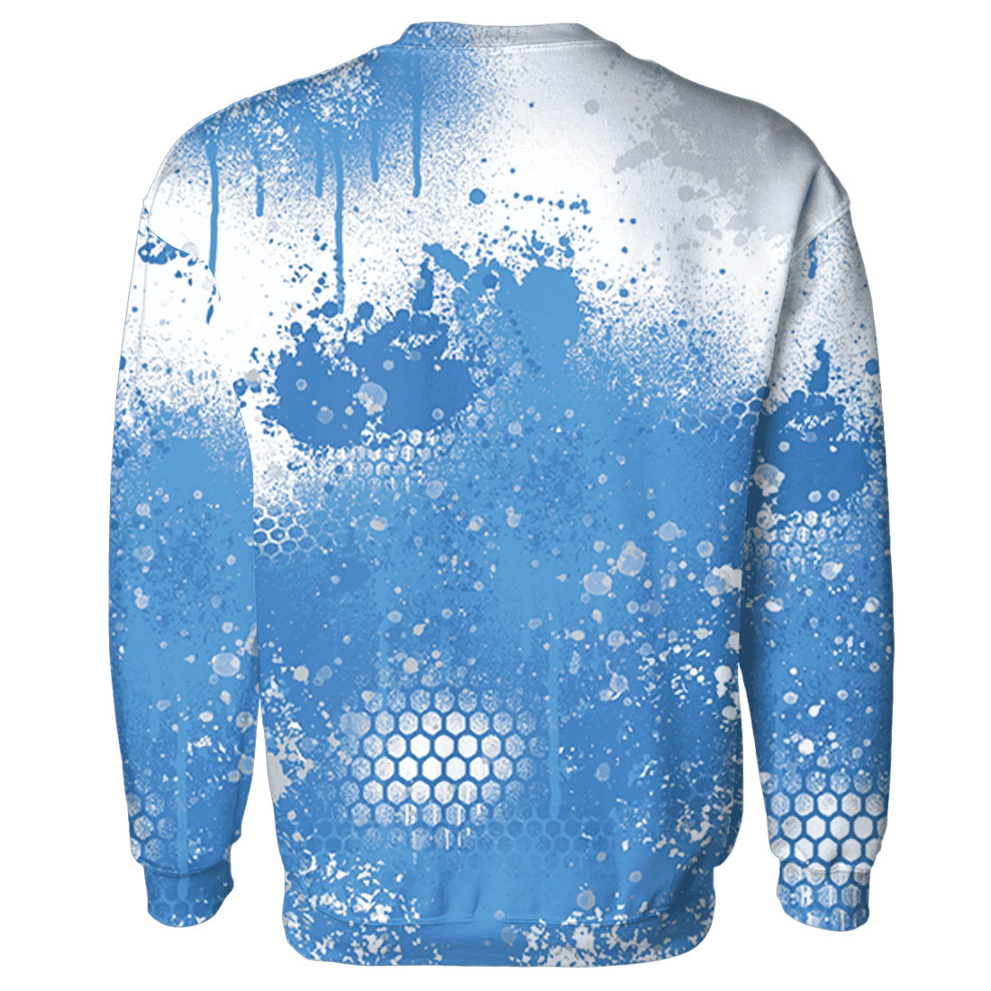 Carolina-Blue-Univercitii-17s-Sweatshirt-Match-23-Painted-Graffiti