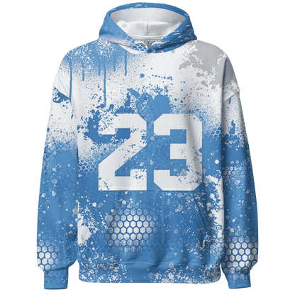 Carolina-Blue-Univercitii-17s-Hoodie-Match-23-Painted-Graffiti