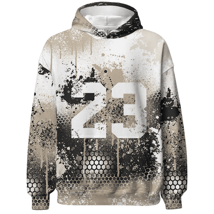 Latte 1s Sweatshirt Match 23 Painted Graffiti - NastyJamz