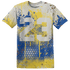 Low OG Canary TVSC 1s T Shirt Match 23 Painted Graffiti - NastyJamz