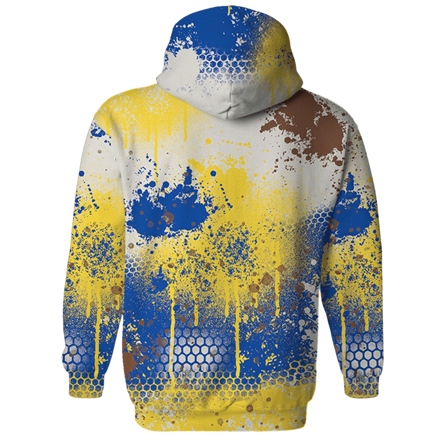 Low OG Canary TVSC 1s Hoodie Match 23 Painted Graffiti - NastyJamz