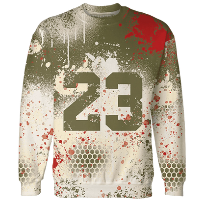 Medium-Olive-1s-Sweatshirt-Match-23-Painted-Graffiti