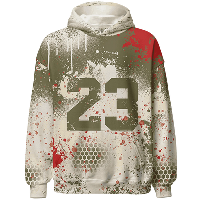 Medium-Olive-1s-Hoodie-Match-23-Painted-Graffiti