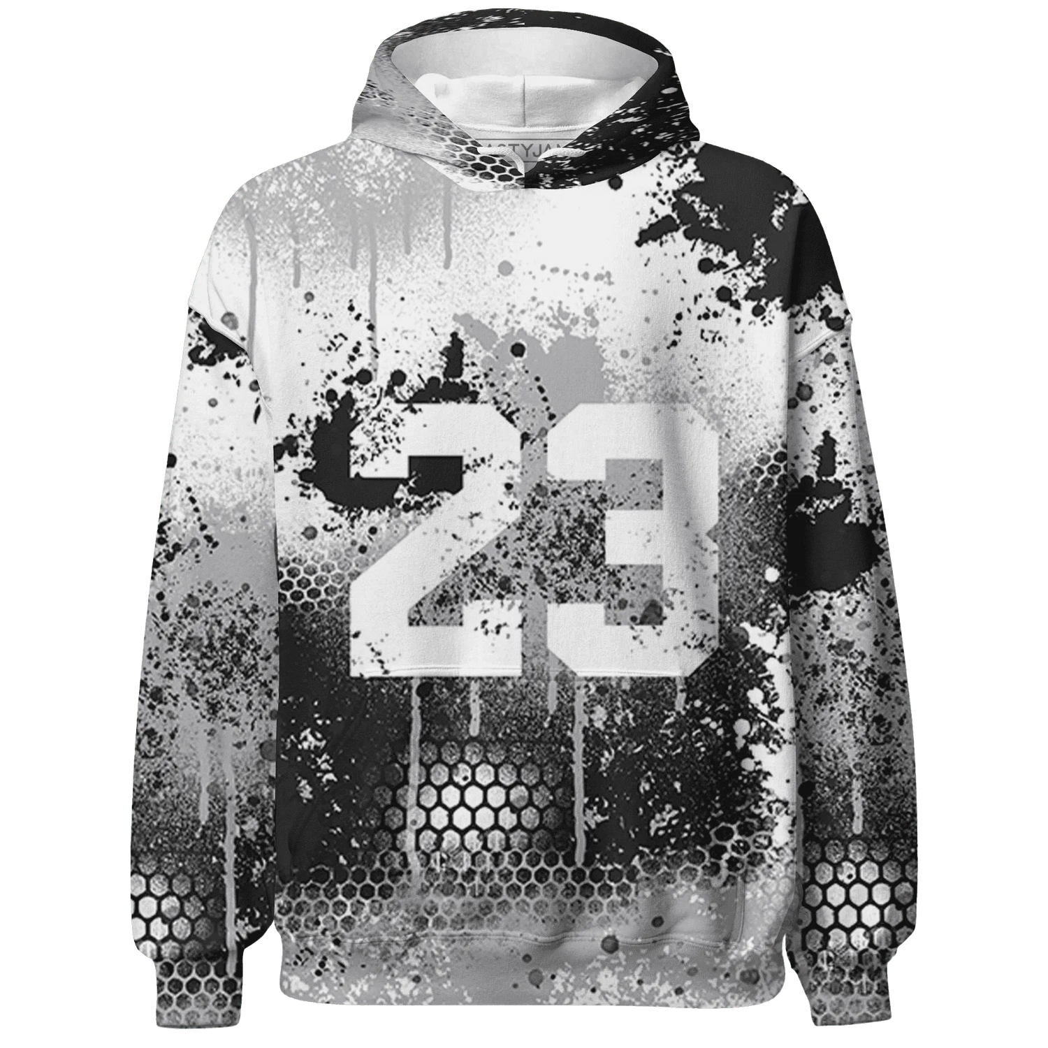 Wolf-Grey-1s-Hoodie-Match-23-Painted-Graffiti