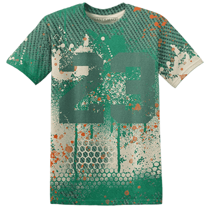 Nina CN Abney 3s T Shirt Match 23 Painted Graffiti - NastyJamz