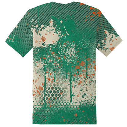 Nina CN Abney 3s T Shirt Match 23 Painted Graffiti - NastyJamz