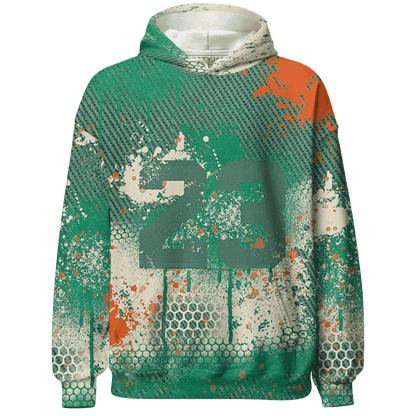 Nina CN Abney 3s Hoodie Match 23 Painted Graffiti - NastyJamz