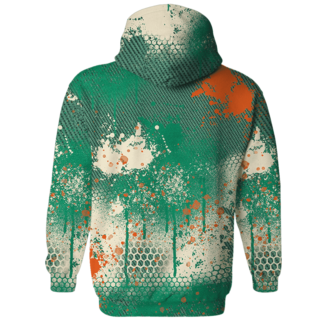 Nina CN Abney 3s Hoodie Match 23 Painted Graffiti - NastyJamz