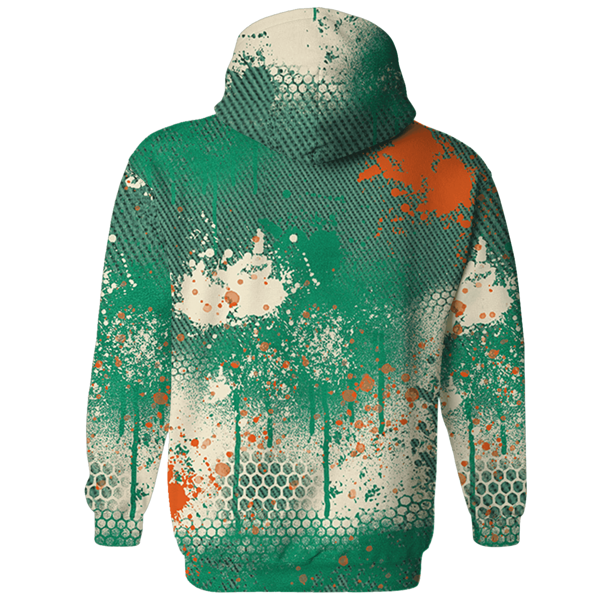 Nina CN Abney 3s Hoodie Match 23 Painted Graffiti - NastyJamz