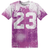 GS Hyper Violet 4s T Shirt Match 23 Painted Graffiti - NastyJamz