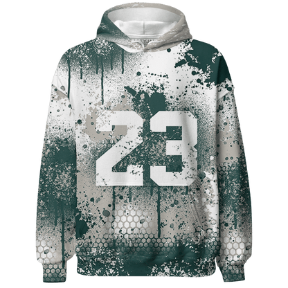 Oxidized Green 4s Sweatshirt Match 23 Painted Graffiti - NastyJamz