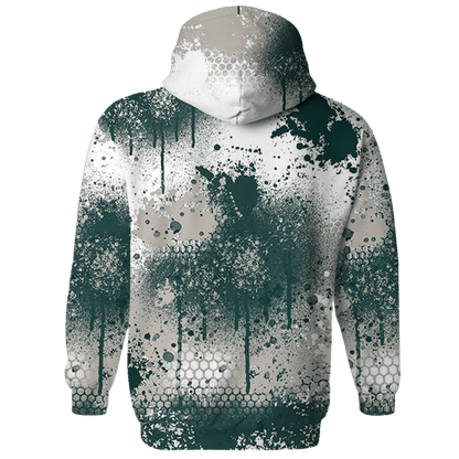 Oxidized Green 4s Sweatshirt Match 23 Painted Graffiti - NastyJamz