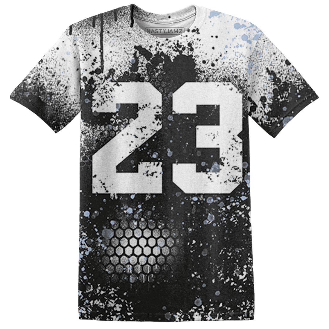 Reverse Oreo 6s T Shirt Match 23 Painted Graffiti - NastyJamz