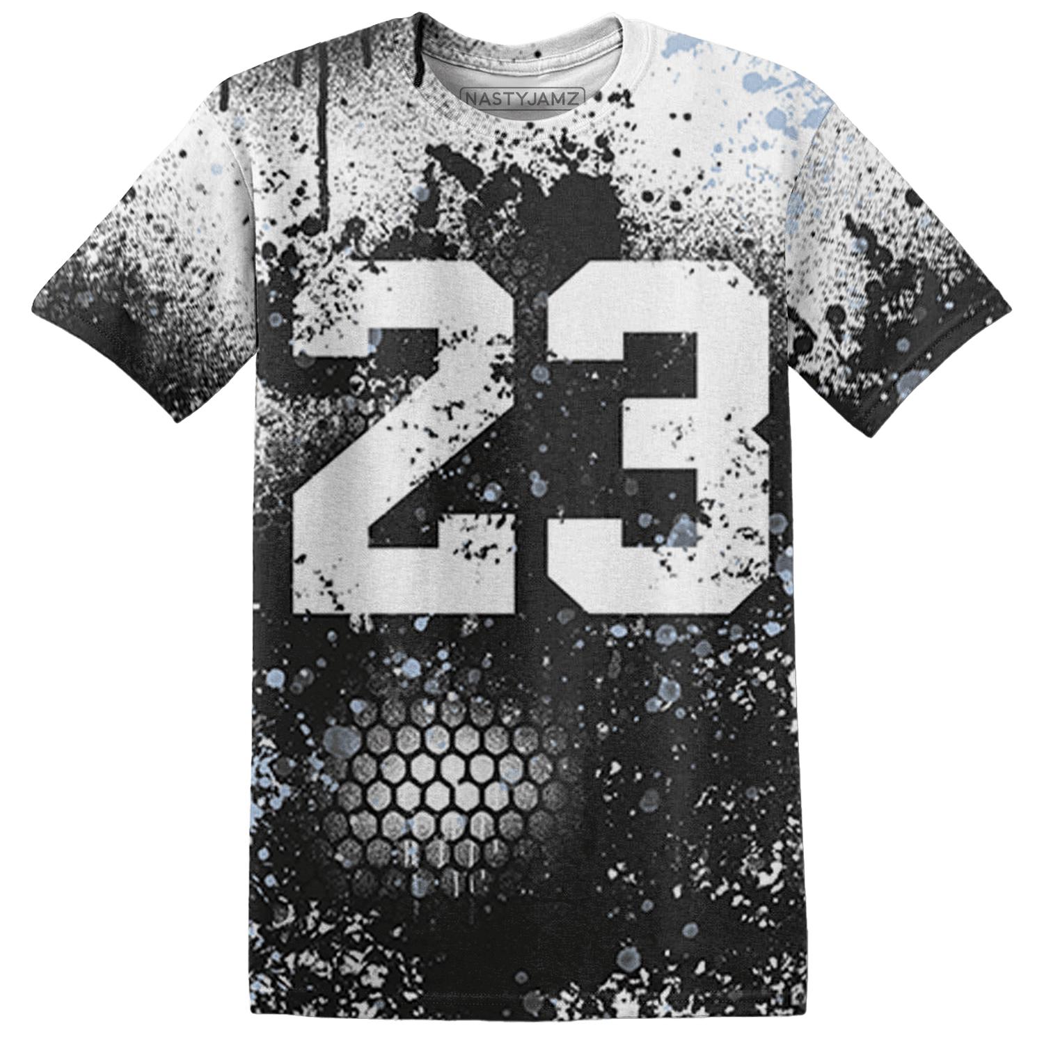 Reverse Oreo 6s T Shirt Match 23 Painted Graffiti - NastyJamz