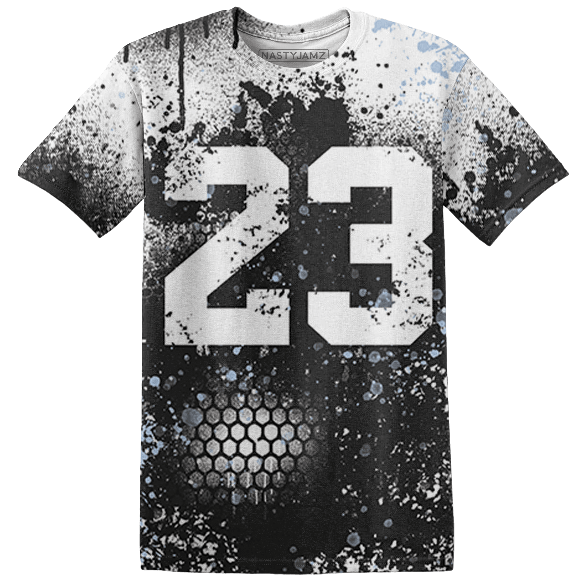 Reverse Oreo 6s T Shirt Match 23 Painted Graffiti - NastyJamz