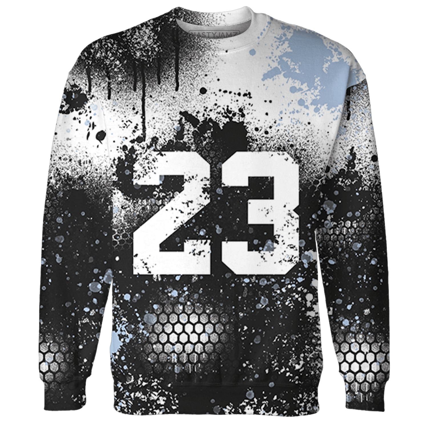 Reverse Oreo 6s Sweatshirt Match 23 Painted Graffiti - NastyJamz