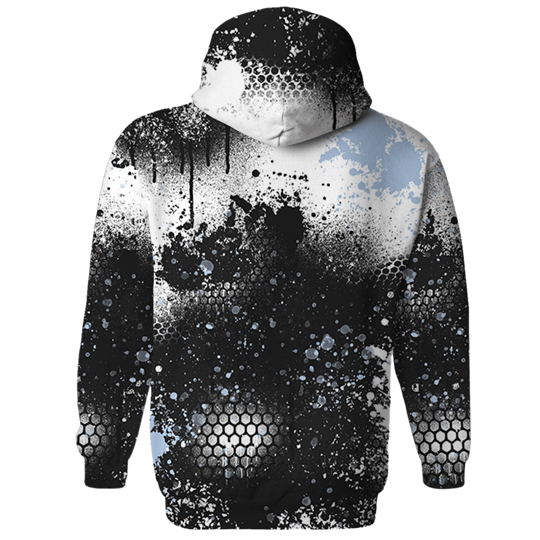 Reverse Oreo 6s Hoodie Match 23 Painted Graffiti - NastyJamz