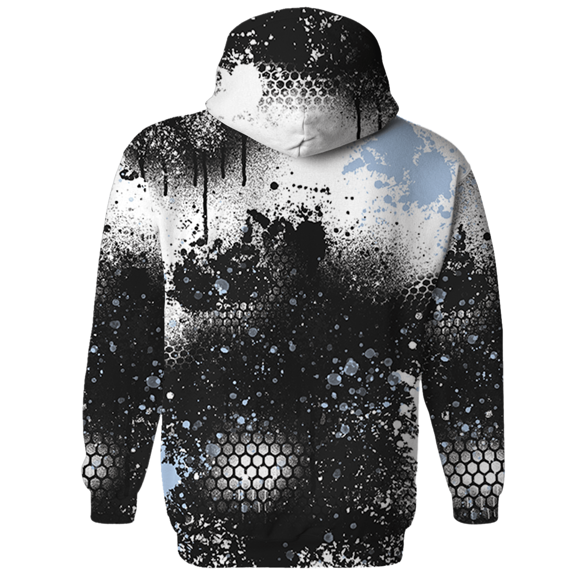 Reverse Oreo 6s Hoodie Match 23 Painted Graffiti - NastyJamz