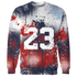 White-Navy-6s-Sweatshirt-Match-23-Painted-Graffiti