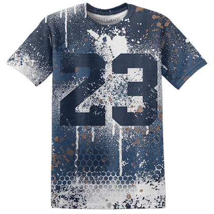 AM 1 86 Jackie RBS T Shirt Match 23 Painted Graffiti - NastyJamz