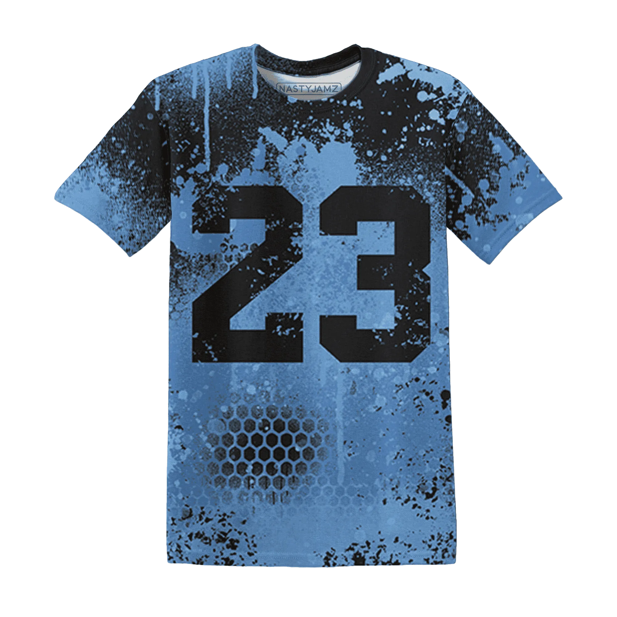 AM-Plus-Black-Univercitii-Blue-T-Shirt-Match-23-Painted-Graffiti