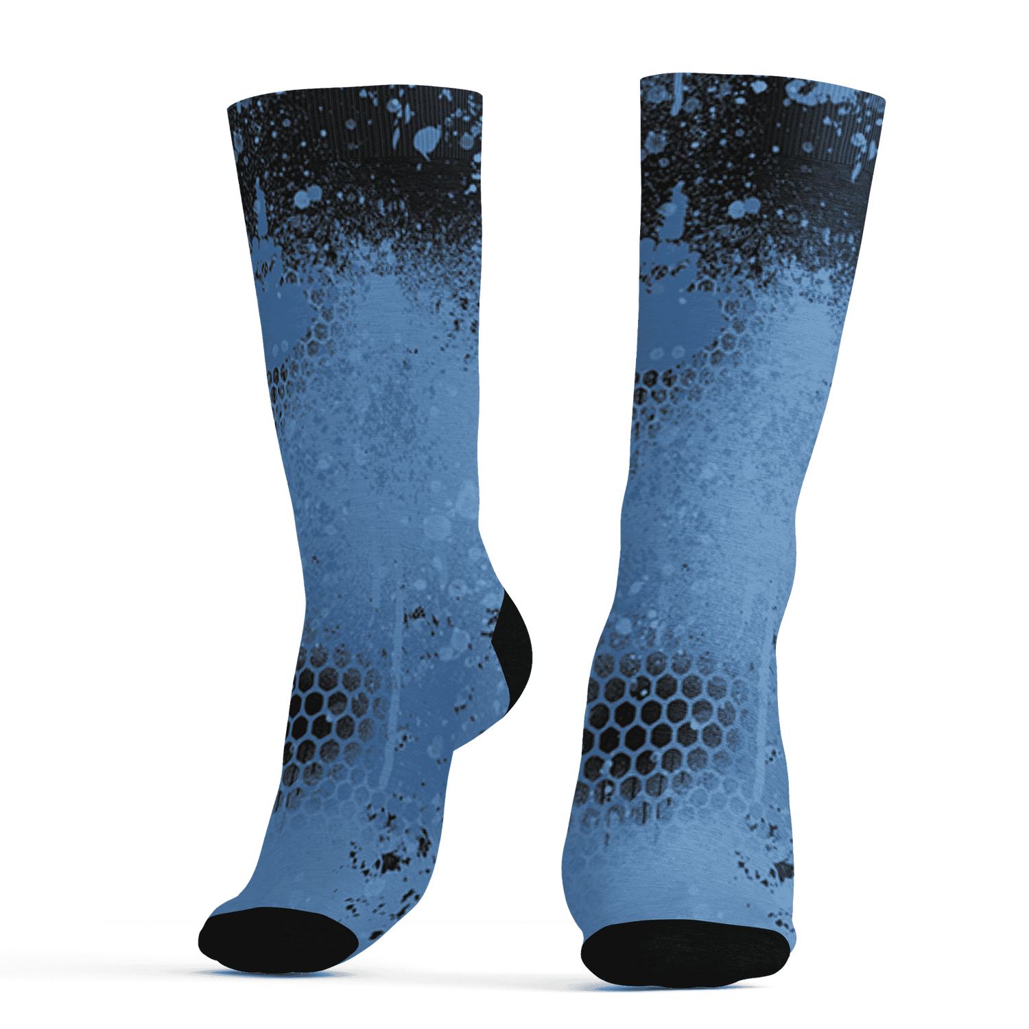 AM-Plus-Black-Univercitii-Blue-Socks-Match-23-Painted-Graffiti