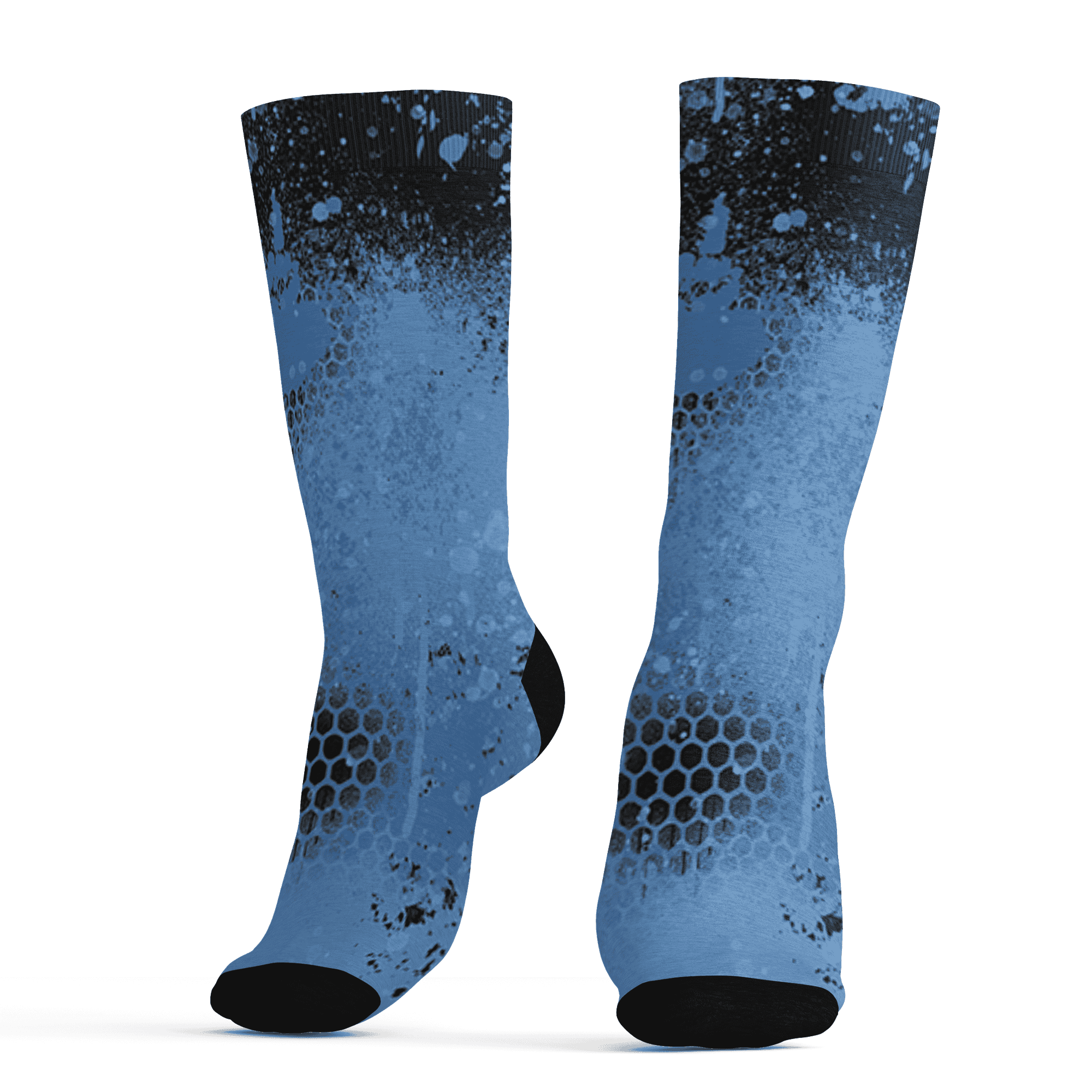 AM-Plus-Black-Univercitii-Blue-Socks-Match-23-Painted-Graffiti