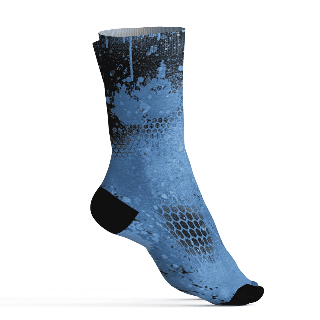 AM-Plus-Black-Univercitii-Blue-Socks-Match-23-Painted-Graffiti