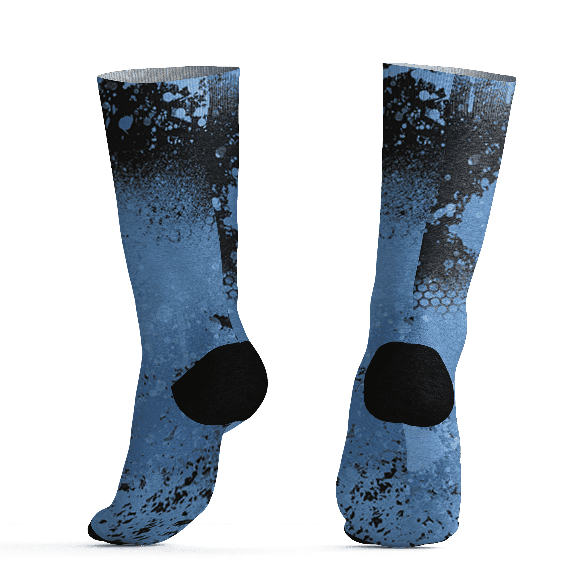 AM-Plus-Black-Univercitii-Blue-Socks-Match-23-Painted-Graffiti