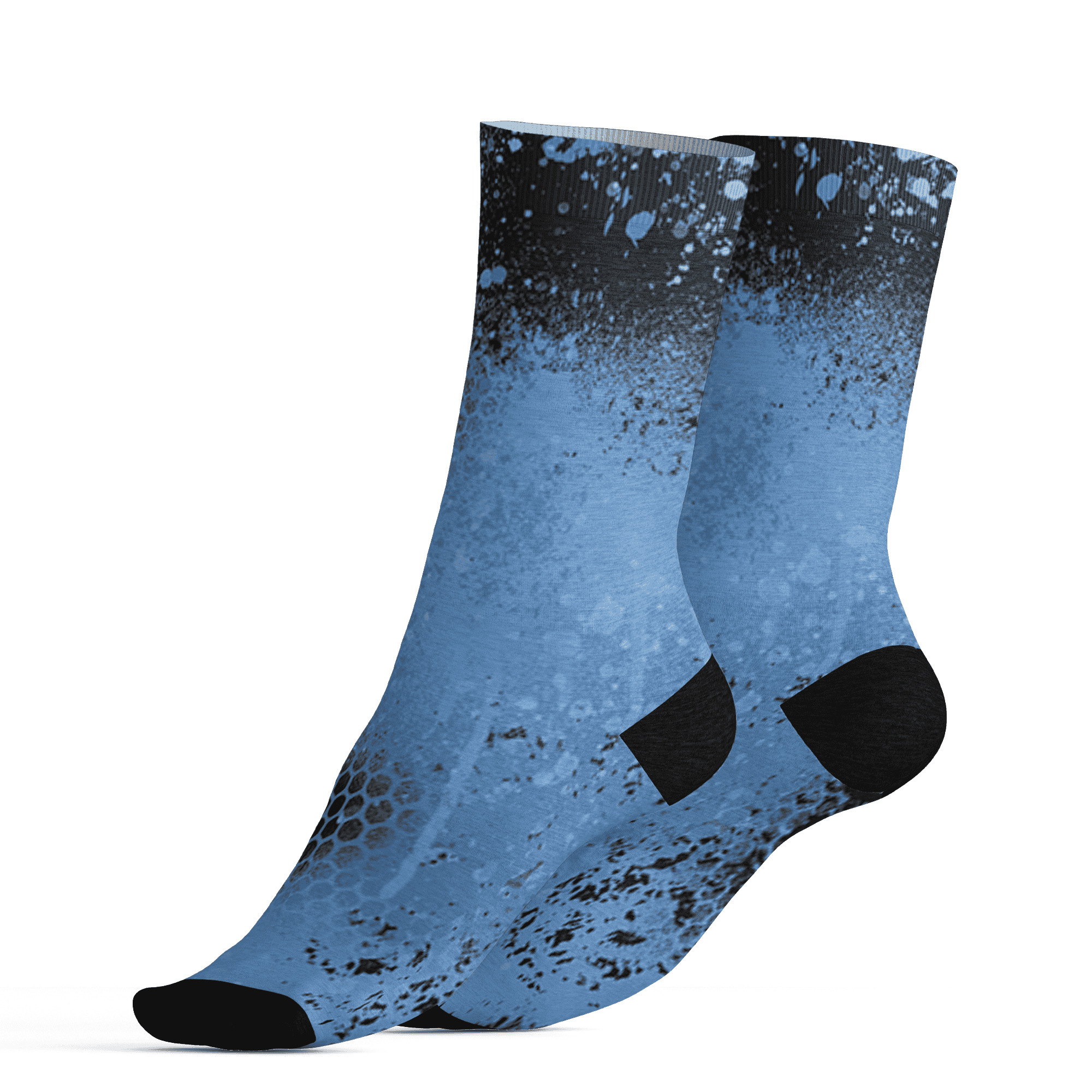 AM-Plus-Black-Univercitii-Blue-Socks-Match-23-Painted-Graffiti