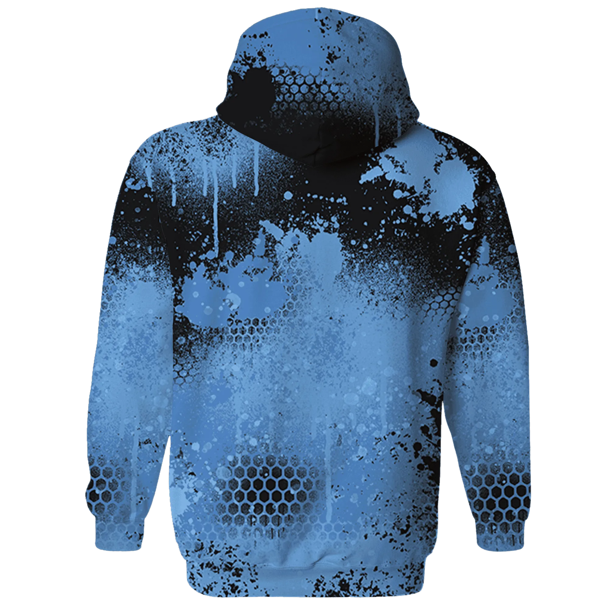 AM-Plus-Black-Univercitii-Blue-Hoodie-Match-23-Painted-Graffiti