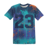 AM-Plus-Drift-Midnight-Navy-Total-Orange-Dusty-Cactus-T-Shirt-Match-23-Painted-Graffiti