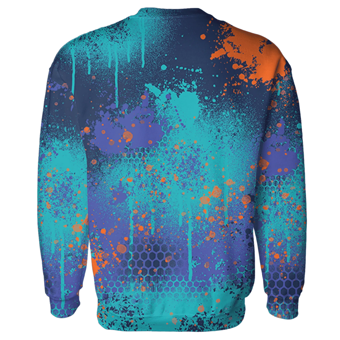 AM-Plus-Drift-Midnight-Navy-Total-Orange-Dusty-Cactus-Sweatshirt-Match-23-Painted-Graffiti