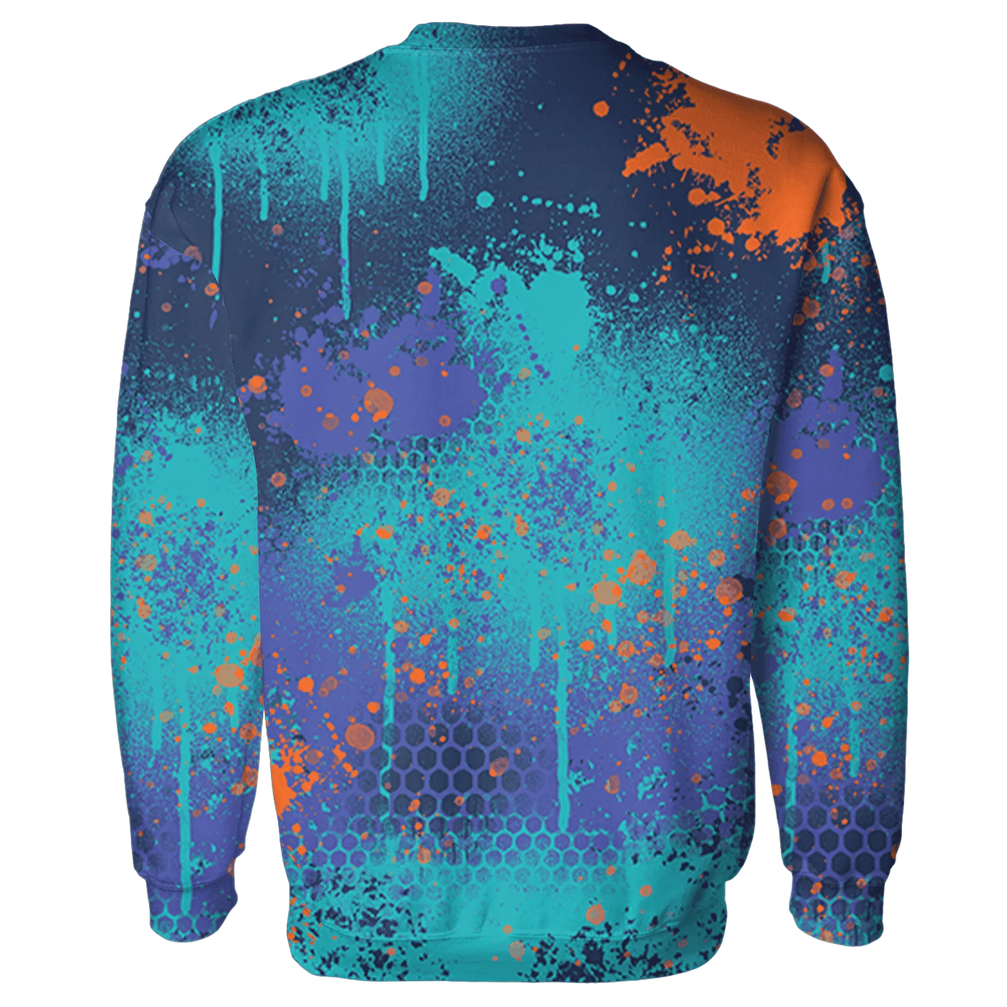 AM-Plus-Drift-Midnight-Navy-Total-Orange-Dusty-Cactus-Sweatshirt-Match-23-Painted-Graffiti