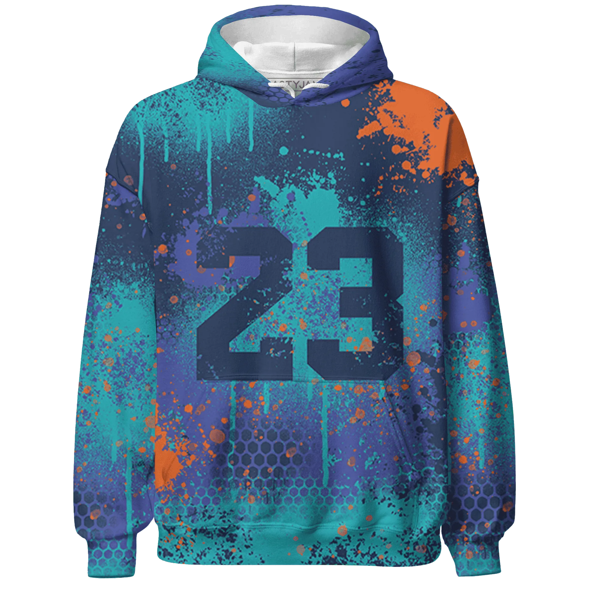 AM-Plus-Drift-Midnight-Navy-Total-Orange-Dusty-Cactus-Hoodie-Match-23-Painted-Graffiti