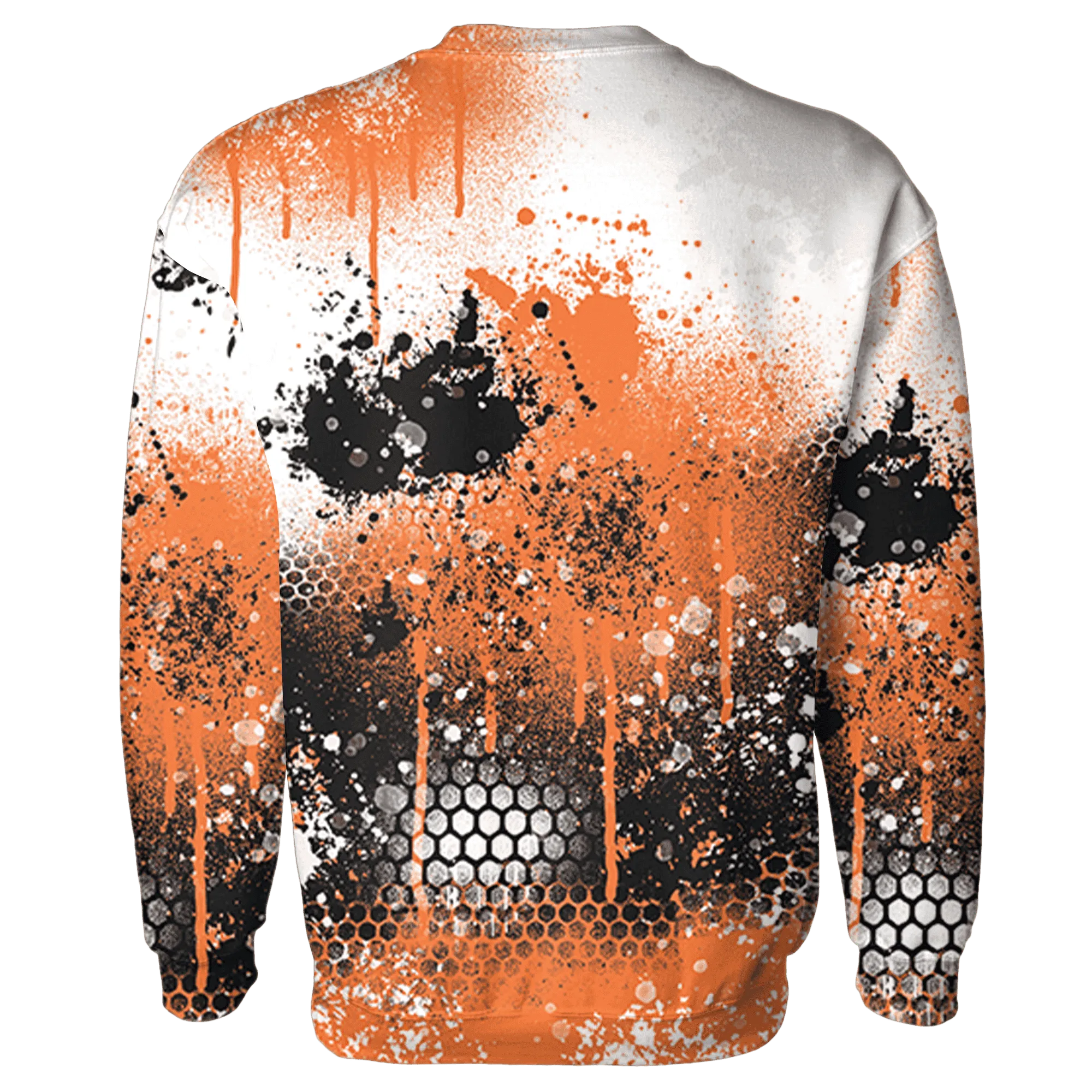 AM-TW-White-Orange-Sweatshirt-Match-23-Painted-Graffiti