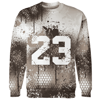 Dunk Low Baroque Brown Sweatshirt Match 23 Painted Graffiti - NastyJamz