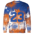 Dunk Low Knicks Sweatshirt Match 23 Painted Graffiti - NastyJamz