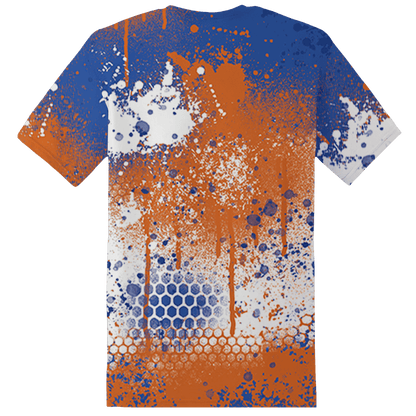 Dunk Low Knicks T Shirt Match 23 Painted Graffiti - NastyJamz