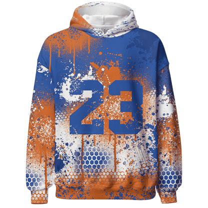 Dunk Low Knicks Hoodie Match 23 Painted Graffiti - NastyJamz