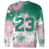 Dunk-Pink-Malachite-Medium-Soft-Low-Sail-Sweatshirt-Match-23-Painted-Graffiti