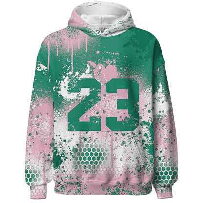 Dunk-Pink-Malachite-Medium-Soft-Low-Sail-Hoodie-Match-23-Painted-Graffiti