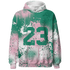 Dunk-Pink-Malachite-Medium-Soft-Low-Sail-Hoodie-Match-23-Painted-Graffiti
