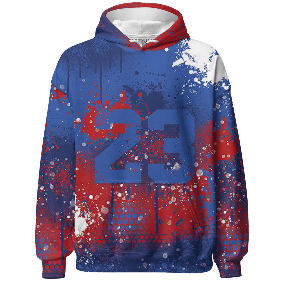 KB 4 Protro Philly Sweatshirt Match 23 Painted Graffiti - NastyJamz