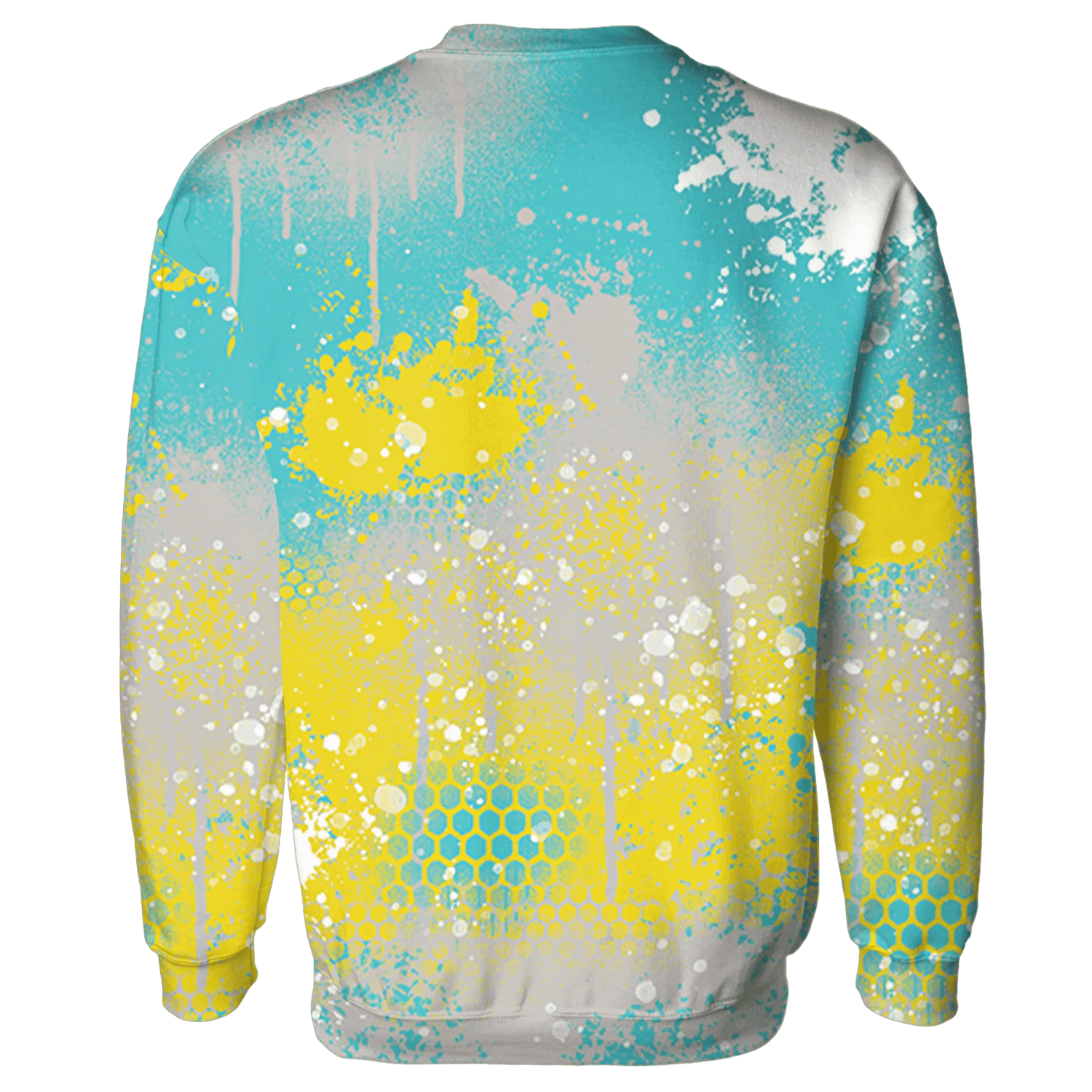 NBL-Cyan-Burst-9060-Sweatshirt-Match-23-Painted-Graffiti