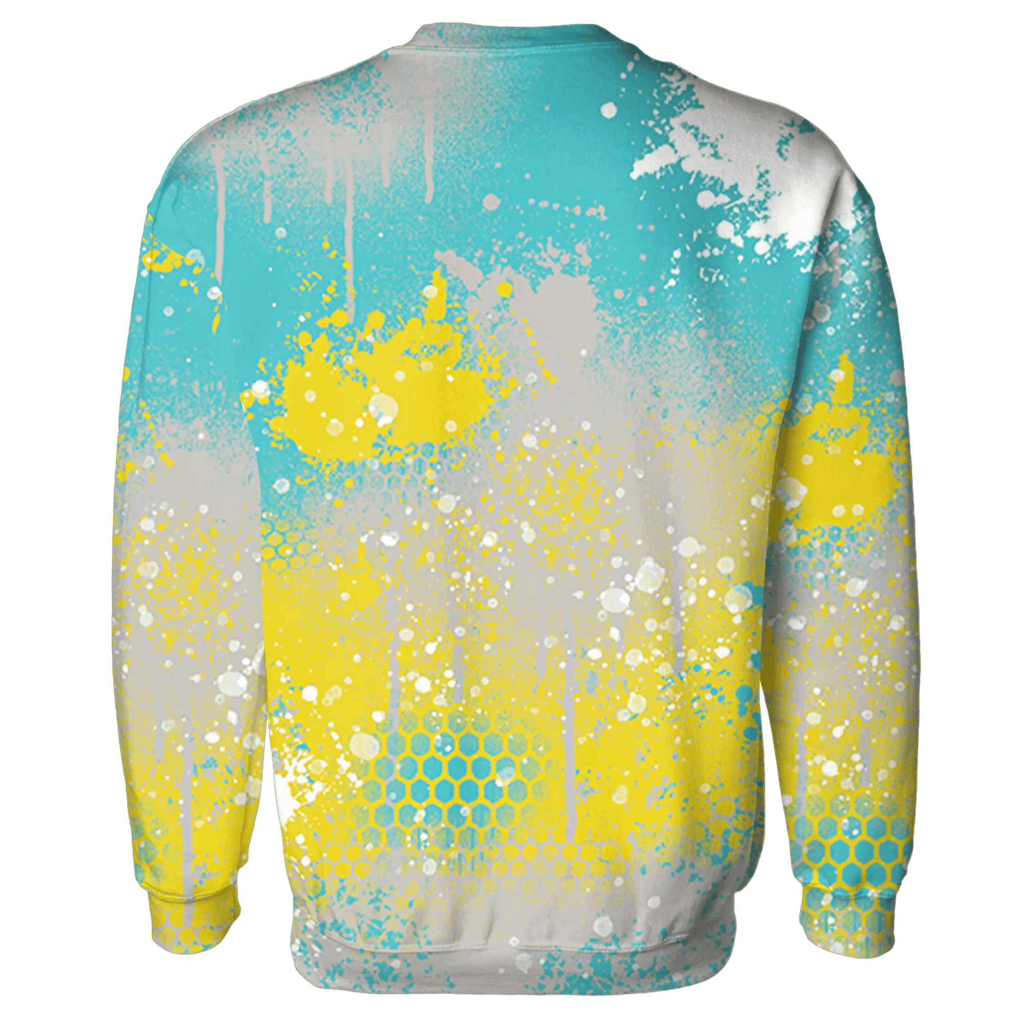 NBL-Cyan-Burst-9060-Sweatshirt-Match-23-Painted-Graffiti