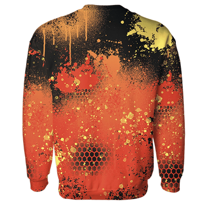 VaporMax-Crimson-Total-Orange-Plus-Sweatshirt-Match-23-Painted-Graffiti