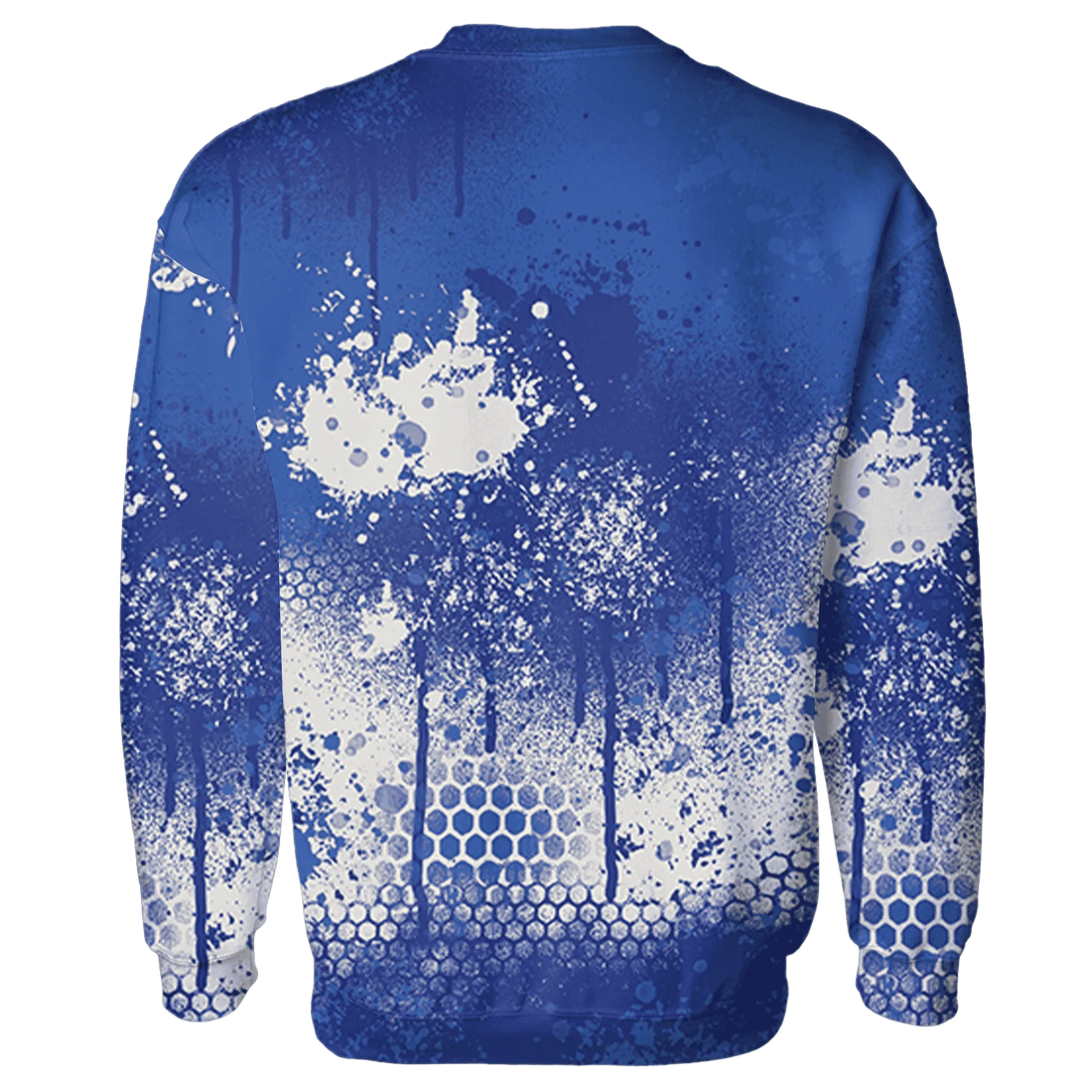 VaporMax-Game-Royal-Blue-Sweatshirt-Match-23-Painted-Graffiti